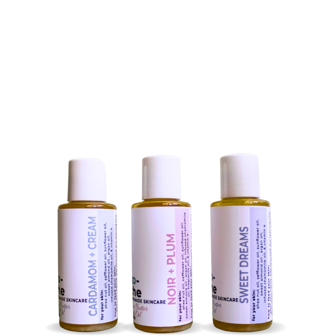 Shea Butter Body Oil Sampler